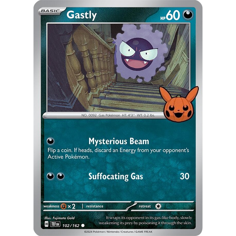 Gastly (102/162) [Trick or Trade 2024]