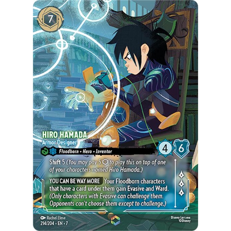 Hiro Hamada – Armor Designer (Enchanted) (214/204) [Archazia’s Island]