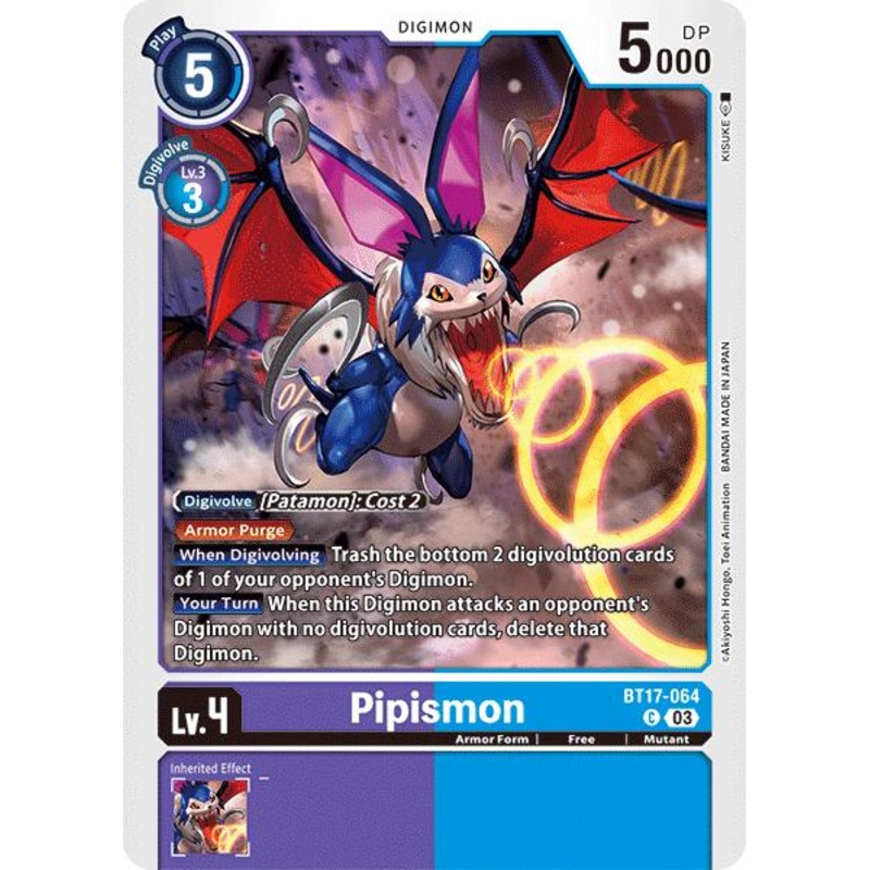 Pipismon [BT17-064] [Secret Crisis]
