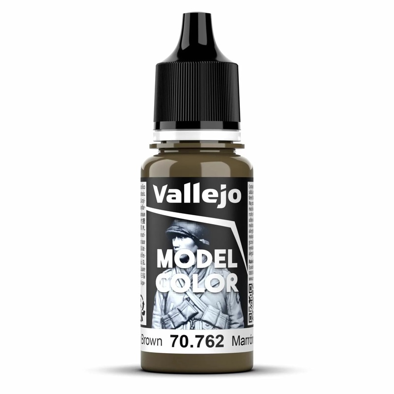 Vallejo Model Colour – Grey Brown Paint (Single Bottle 18ml)