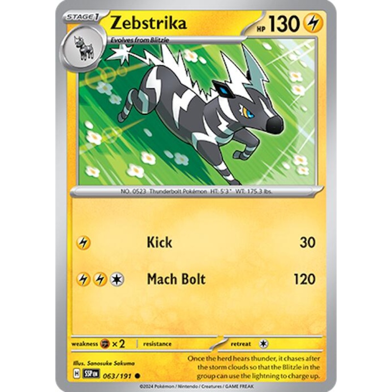 Zebstrika (063/191) [Scarlet & Violet: Surging Sparks]