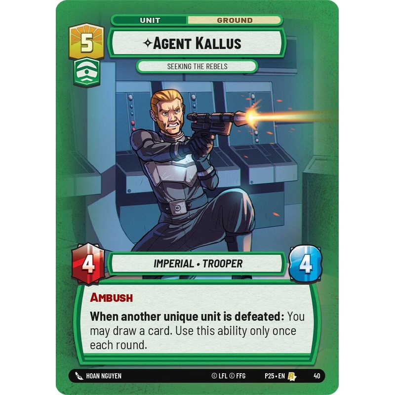Agent Kallus – Seeking the Rebels (40) (40) [Store Showdown Promos]