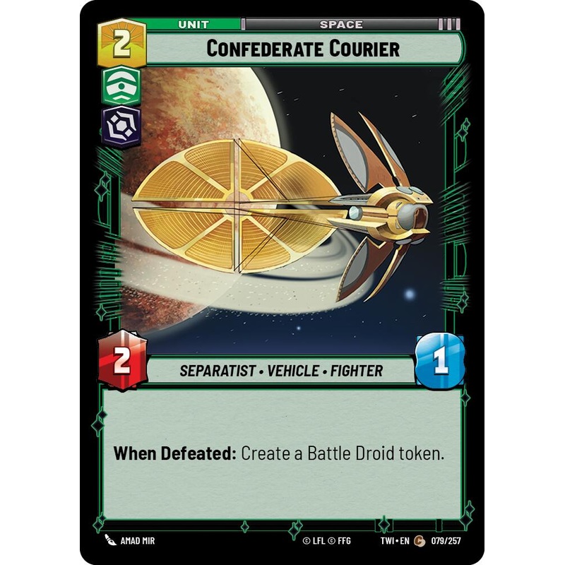 Confederate Courier (079/257) [Twilight of the Republic]
