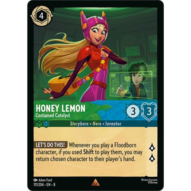 Honey Lemon – Costumed Catalyst (111/204) [Reign of Jafar]