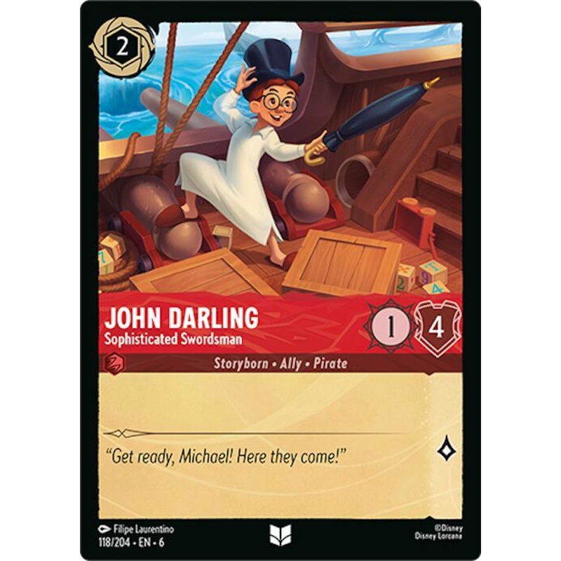 John Darling – Sophisticated Swordsman (118/204) [Azurite Sea]
