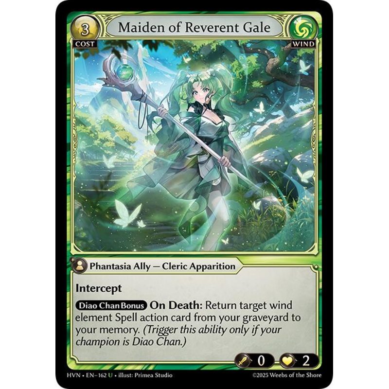 Maiden of Reverent Gale (162) [Abyssal Heaven]