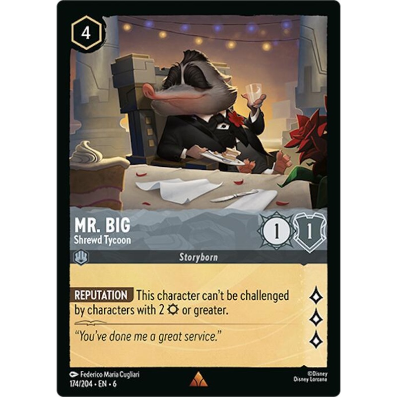 Mr. Big – Shrewd Tycoon (174/204) [Azurite Sea]