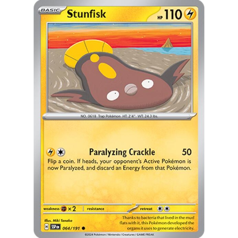 Stunfisk (064/191) [Scarlet & Violet: Surging Sparks]
