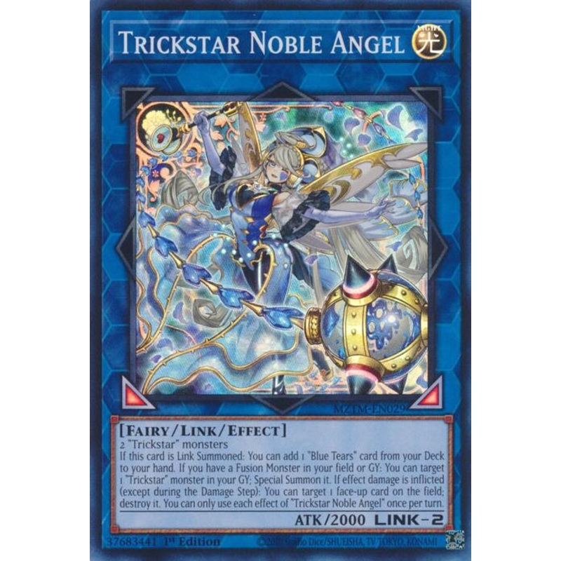 Trickstar Noble Angel [MZTM-EN029] Super Rare