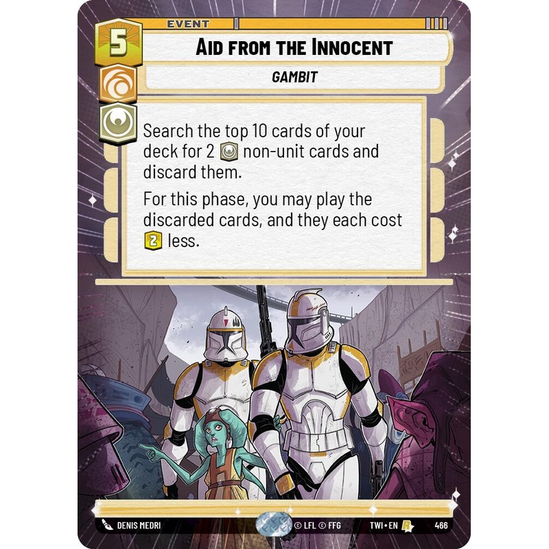 Aid from the Innocent (Hyperspace) (466) [Twilight of the Republic]