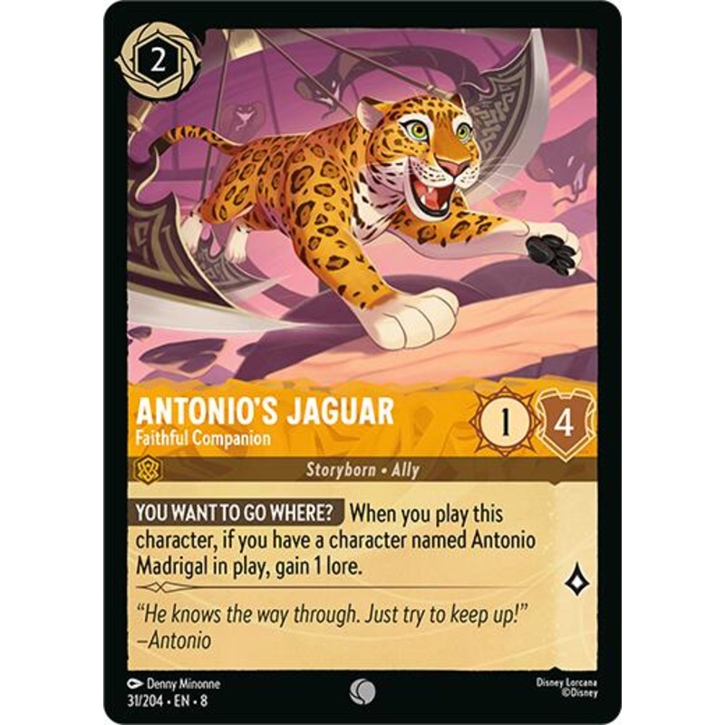 Antonio’s Jaguar – Faithful Companion (31/204) [Reign of Jafar]