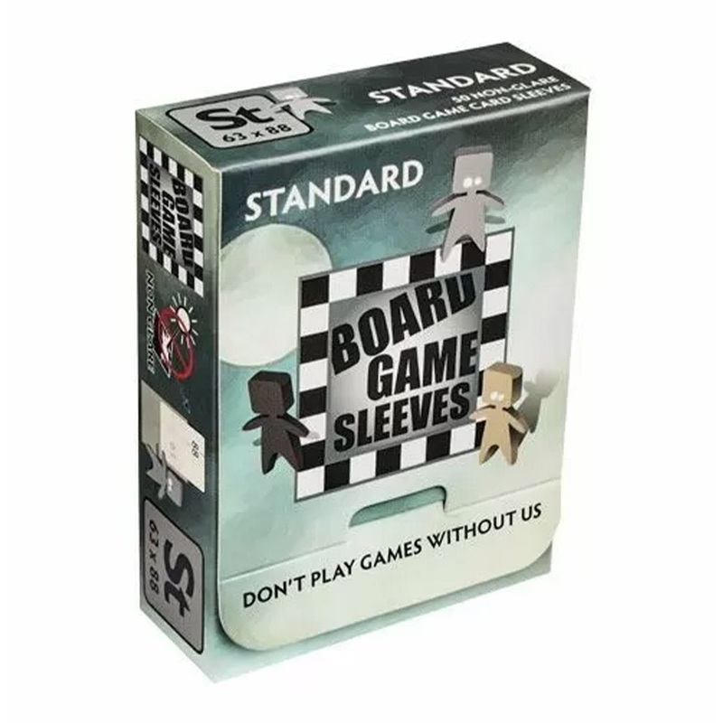 Arcane Tinmen Non-Glare Board Game Sleeves  Standard Size (50 Pack)