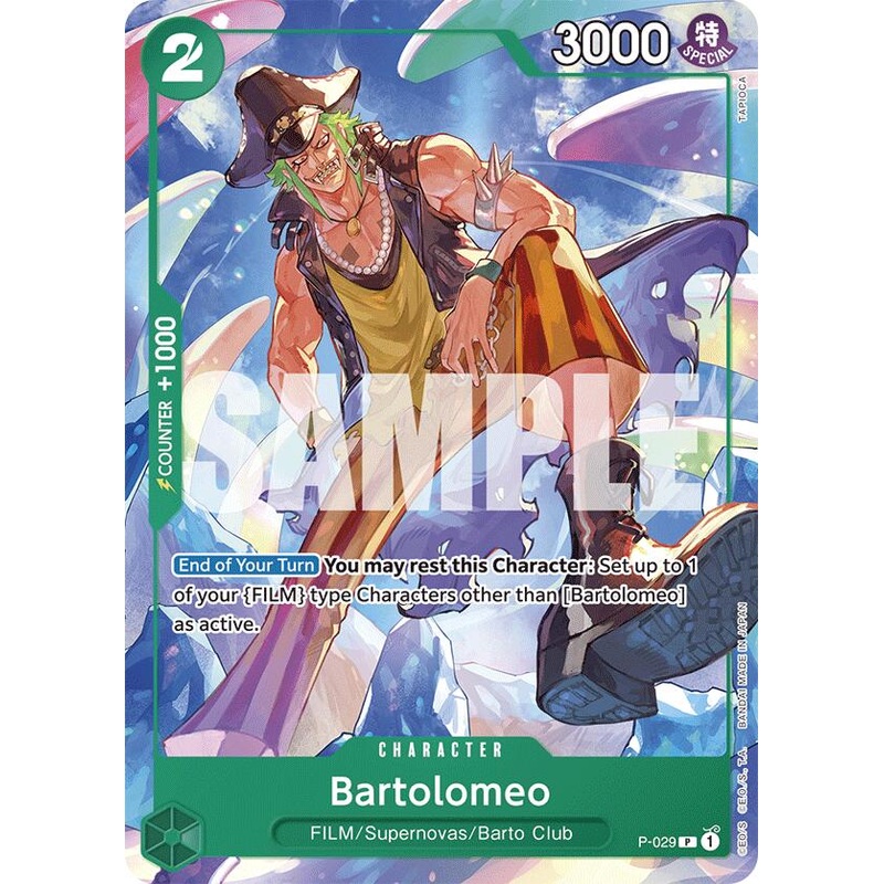 Bartolomeo [Starter Deck: GREEN Uta]