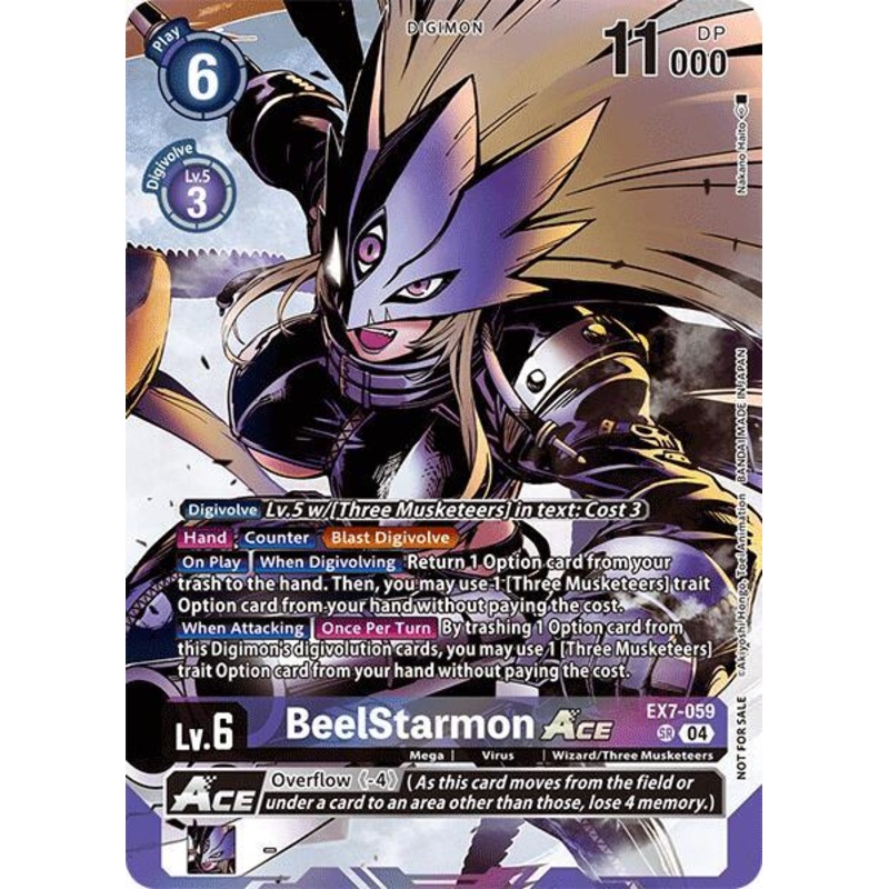 BeelStarmon ACE [EX7-059] (Alternate Art) (Box Topper) [Special Limited Set]