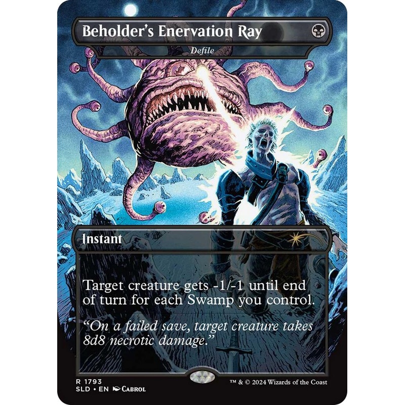 Beholder’s Enervation Ray – Defile [Secret Lair Drop Series]