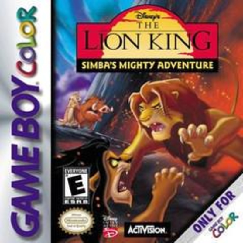 The Lion King Simbas Mighty Adventure – GameBoy Color