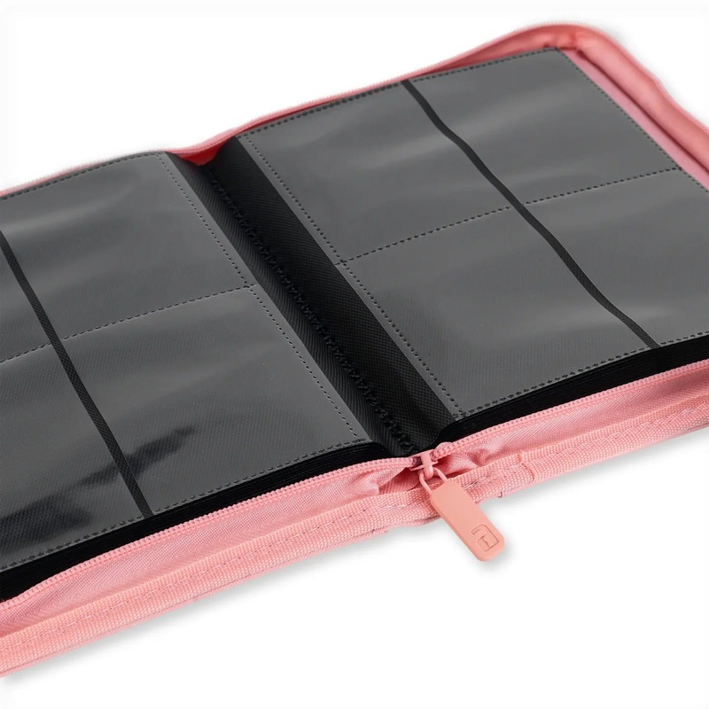 Vault X: 4-Pocket Exo-Tec Zip Binder – Pink
