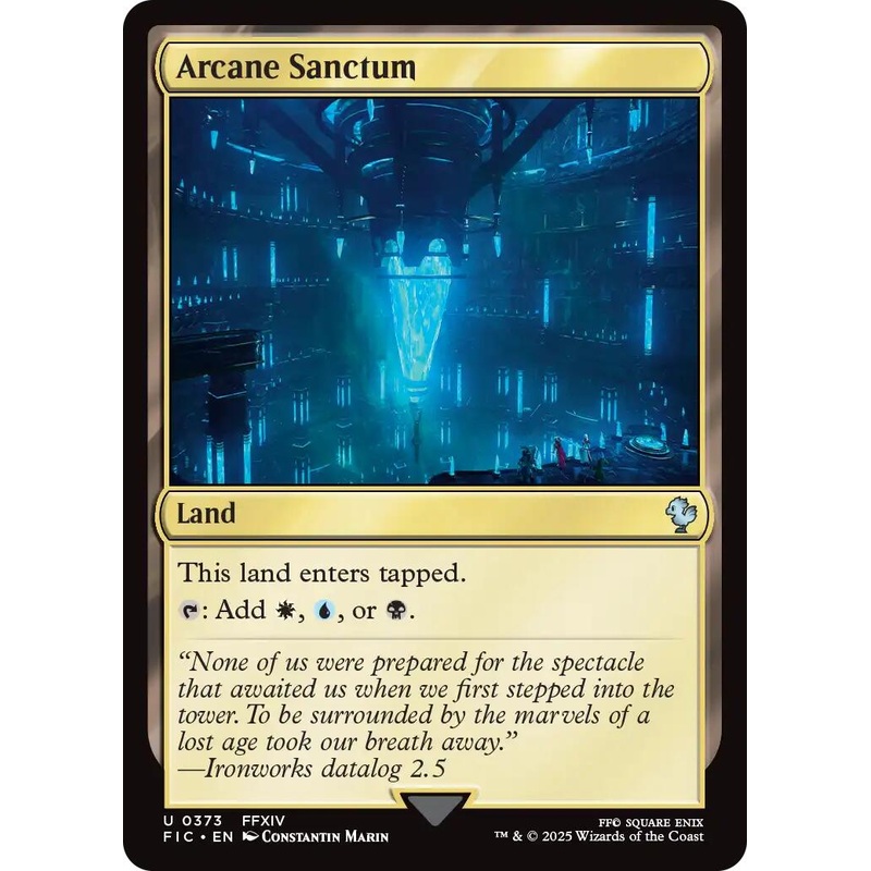 Arcane Sanctum (Surge Foil) [FINAL FANTASY Commander]