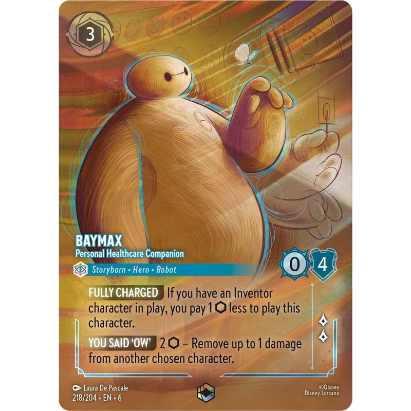 Baymax – Personal Healthcare Companion (Enchanted) (218/204) [Azurite Sea]