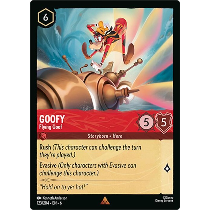 Goofy – Flying Goof (123/204) [Azurite Sea]