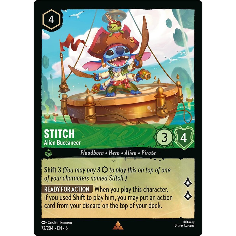 Stitch – Alien Buccaneer (72/204) [Azurite Sea]