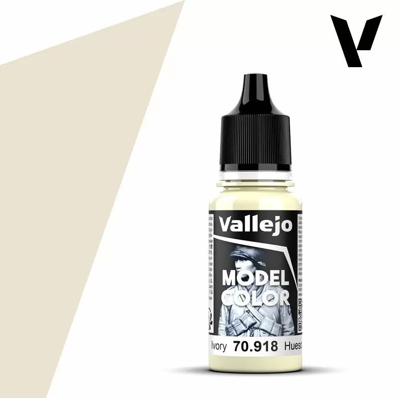 Vallejo Model Colour – Ivory  (Single Bottle 18ml)