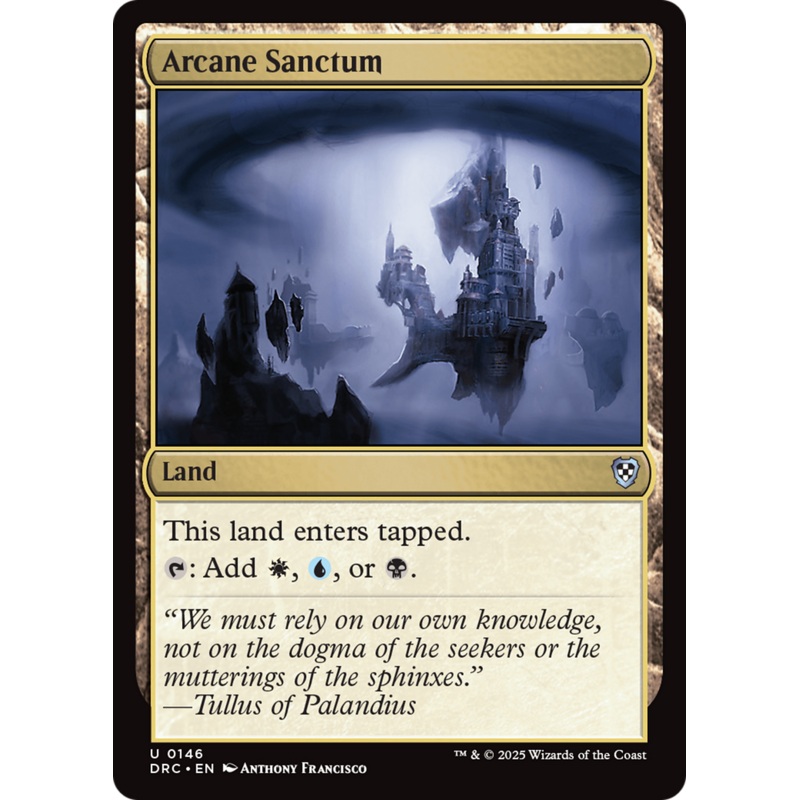 Arcane Sanctum [Aetherdrift Commander]