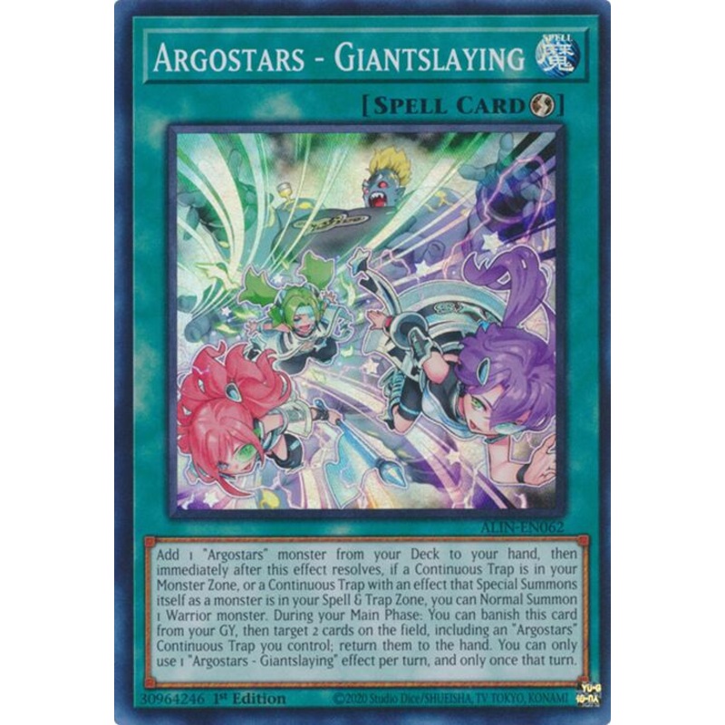 Argostars – Giantslaying [ALIN-EN062] Super Rare