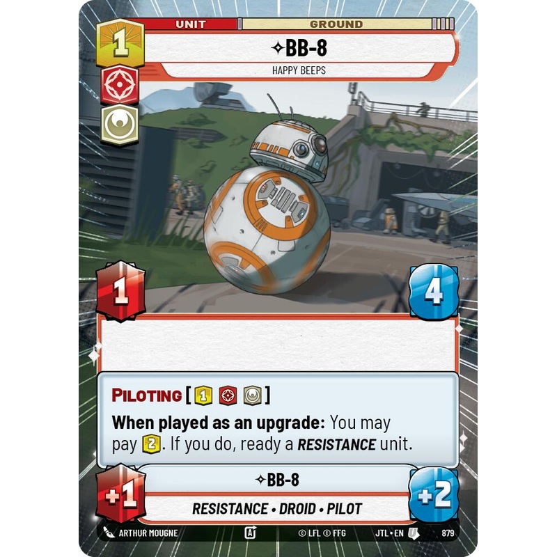 BB-8 – Happy Beeps (879) (Hyperspace Foil) (879) [Jump to Lightspeed]