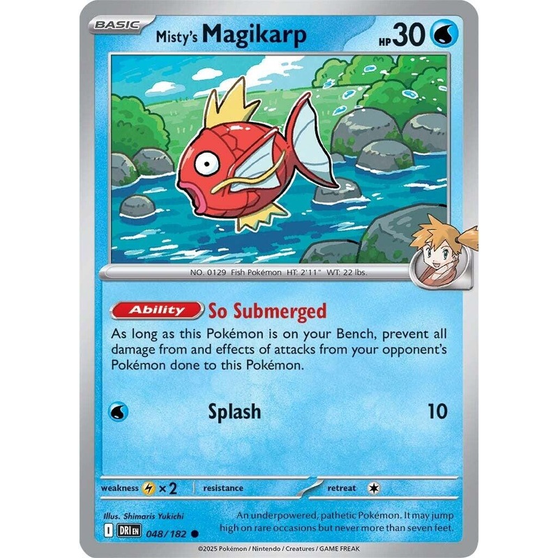Misty’s Magikarp (048/182) [Scarlet & Violet: Destined Rivals]
