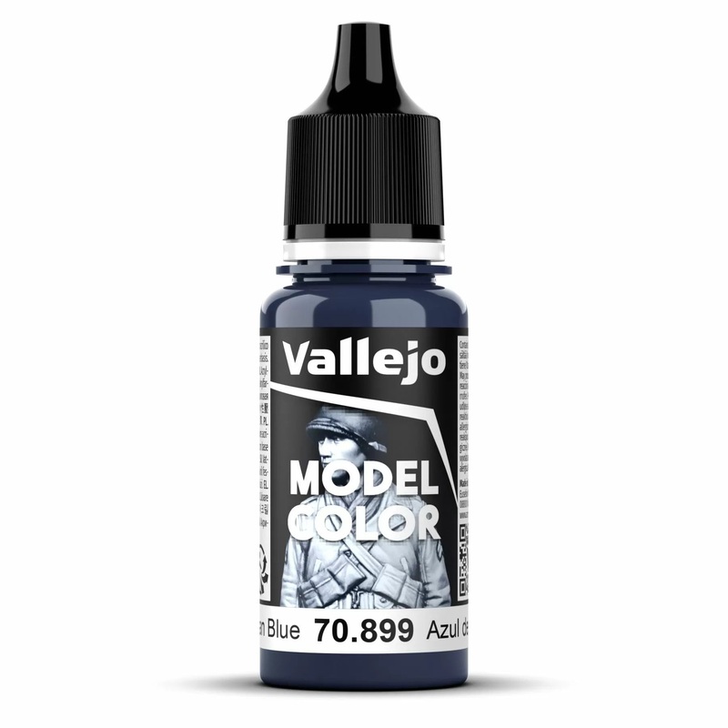 Vallejo Model Colour – Dark Prussian Blue (Single Bottle 18ml)