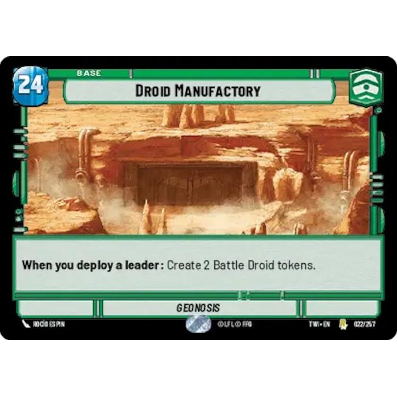 Droid Manufactory (022/257) [Twilight of the Republic]