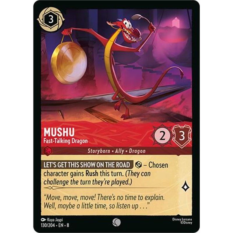 Mushu – Fast-Talking Dragon (130/204) [Reign of Jafar]