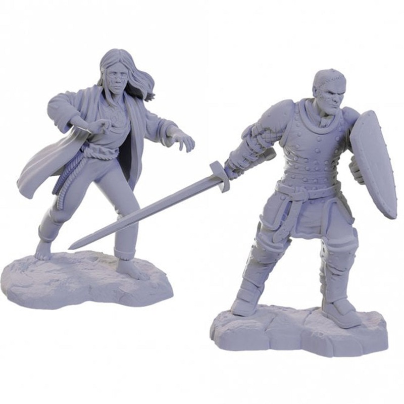 Reborn Paladin & Reborn Warlock – Nolzurs Marvelous Unpainted Miniatures