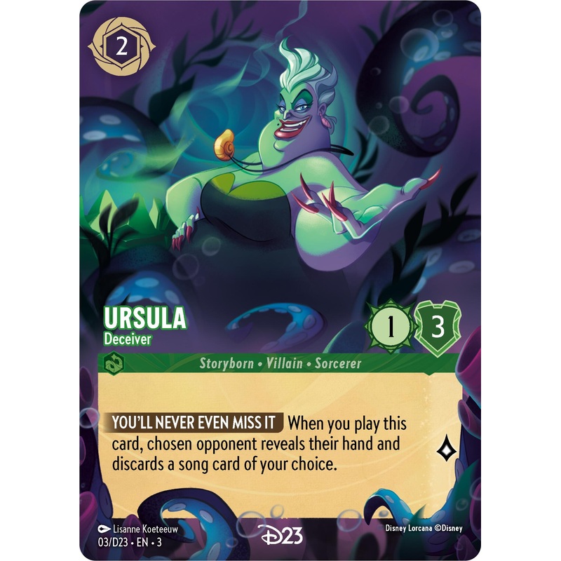Ursula – Deceiver (3) [D23 Promos]