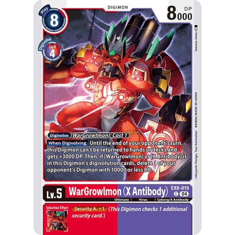 WarGrowlmon (X Antibody) [EX8-015] [Chain of Liberation]