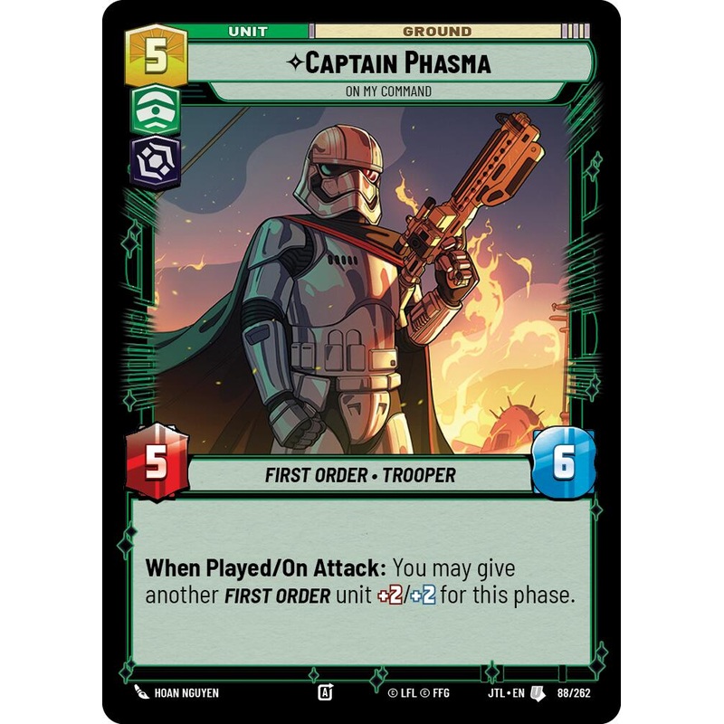 Captain Phasma – On My Command (088/262) (088/257) [Jump to Lightspeed]