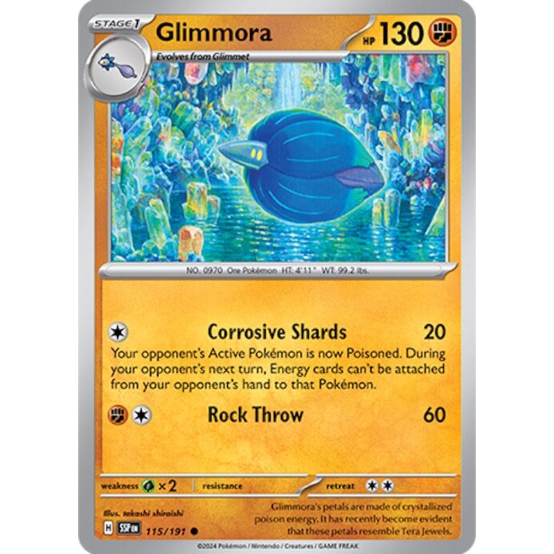 Glimmora (115/191) [Scarlet & Violet: Surging Sparks]
