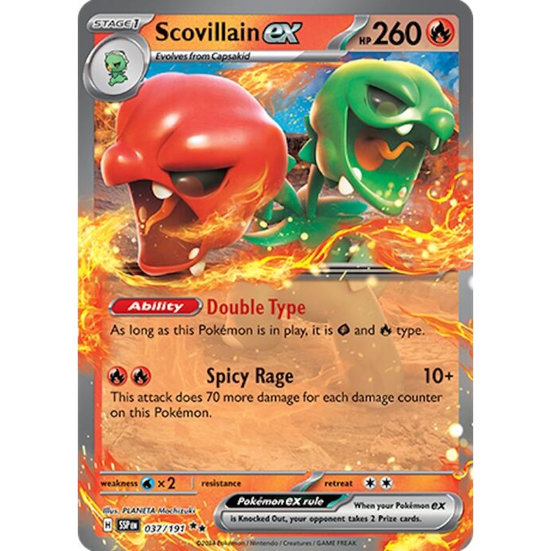 Scovillain ex (037/191) [Scarlet & Violet: Surging Sparks]