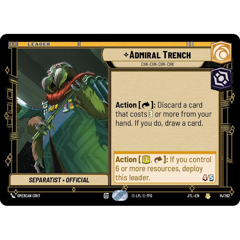 Admiral Trench – Chk-chk-chk-chk (014/262) (014/257) [Jump to Lightspeed]