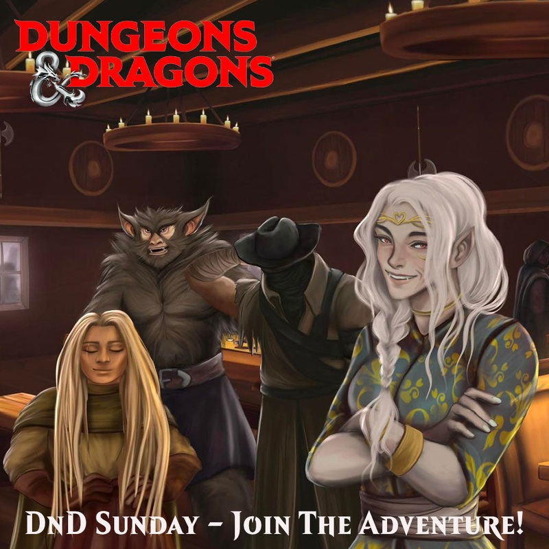 Dungeons & Dragons  The Repeating Party with Severin – 18th August 4pm ticket