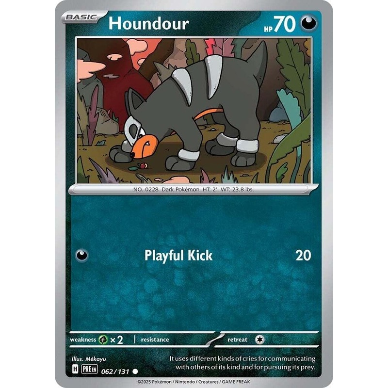 Houndour (062/131) [Scarlet & Violet: Prismatic Evolutions]