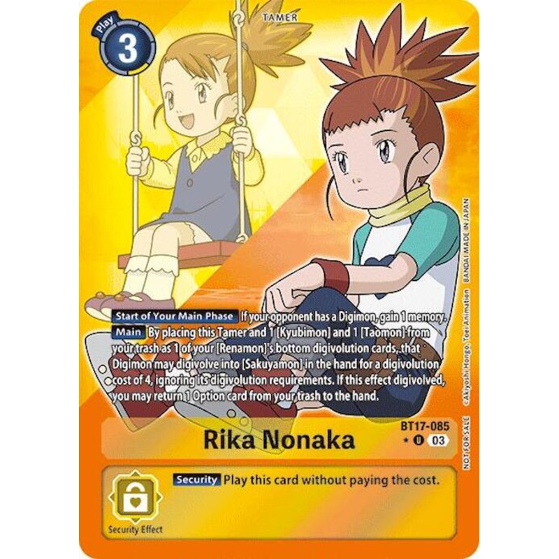 Rika Nonaka [BT17-085] (Alternate Art) [Secret Crisis]