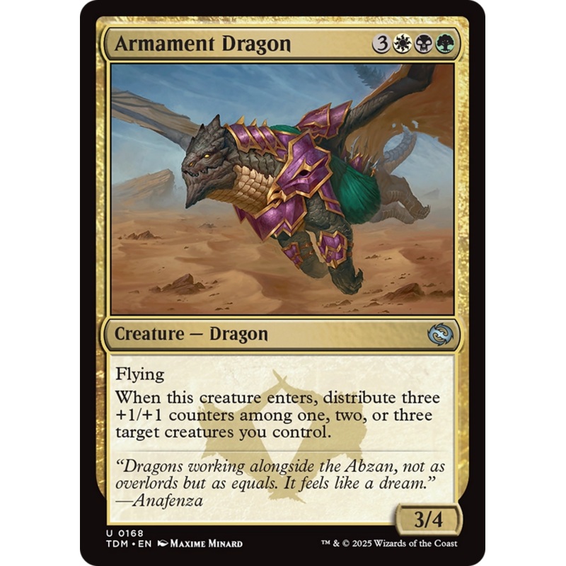 Armament Dragon [Tarkir: Dragonstorm]