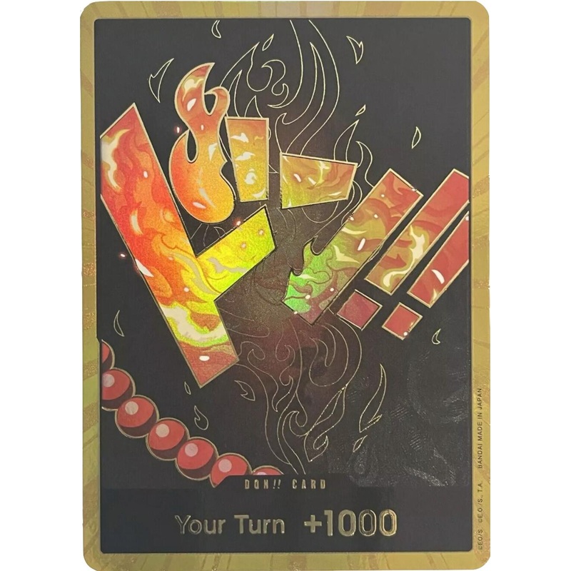 DON!! Card (Ace) (Gold) [Premium Booster -The Best-]