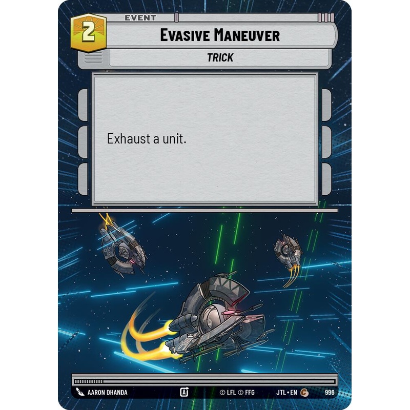 Evasive Maneuver (996) (Hyperspace Foil) (996) [Jump to Lightspeed]