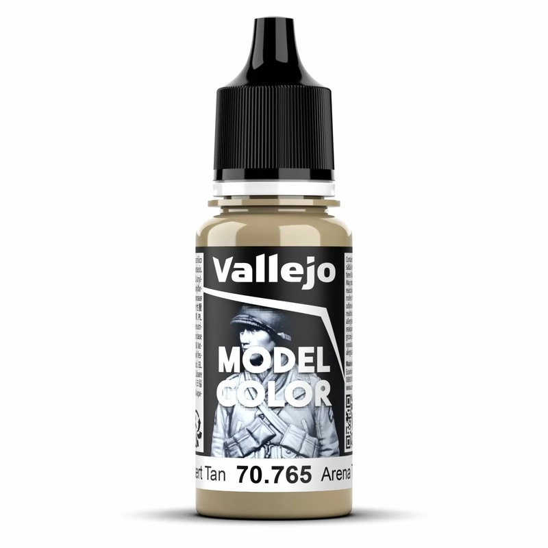 Vallejo Model Colour – Desert Tan (Single Bottle 18ml)