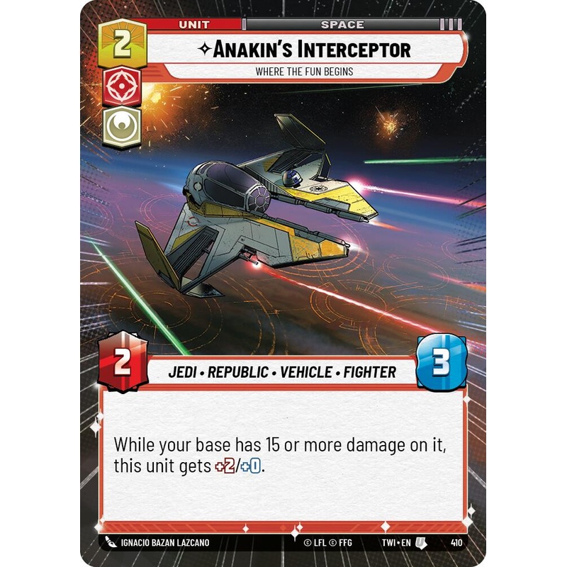 Anakin’s Interceptor – Where the Fun Begins (Hyperspace) (410) [Twilight of the Republic]