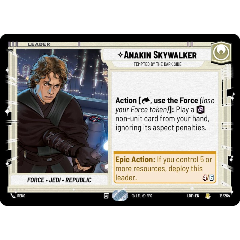 Anakin Skywalker – Tempted by the Dark Side (018/264) (018/264) [Legends of the Force]