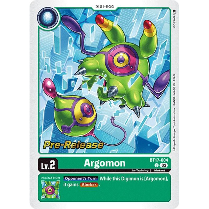Argomon [BT17-004] [Secret Crisis Pre-Release Cards]